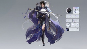 唯美古风女侠客