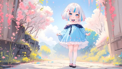 4K高清二次元Q版卡通壁纸