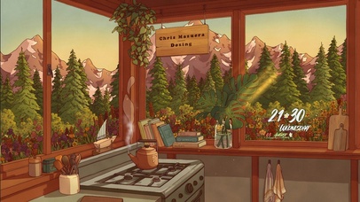 4K 唯美夏日厨房