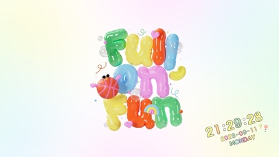 多巴胺气球壁纸