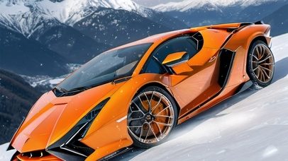 冲刺的兰博基尼