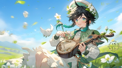 4k 风神温迪 巴巴托斯