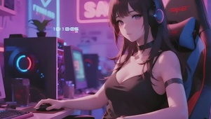 电竞少女