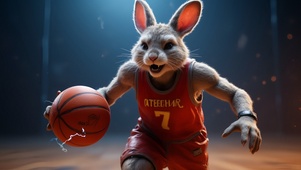 十二生肖之鼠篮球运动员