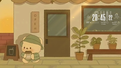 治愈咖啡店小熊