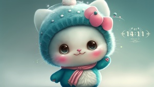 可爱的小猫咪