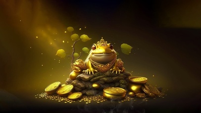 4K  金蟾招财  发财