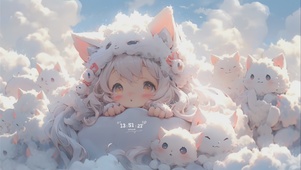 可爱猫猫