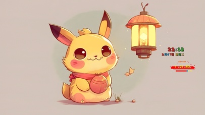 可爱比卡丘 祈愿