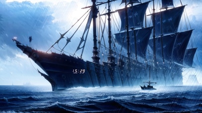 大海里的大船和小船