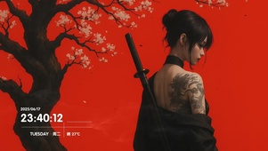 红色女武士