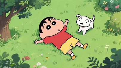 无忧无虑可爱小新