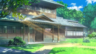 4K唯美治愈古风绿色护眼庭院