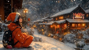 瑞雪丰年少女