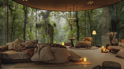 护眼森林房间