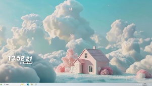 简约小屋桌面主题