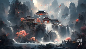 水墨山水
