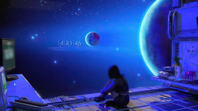 太空舱穿越星河