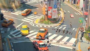 转角路口