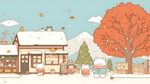 冬雪小镇