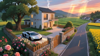 静谧的乡村生活