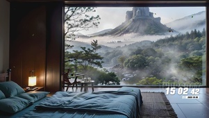 云雾山景