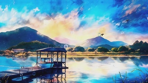 唯美天空壁纸