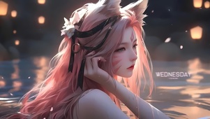 可爱阿狸女孩