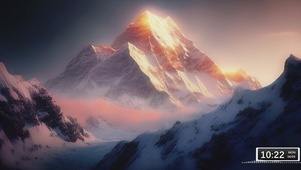 霞光万丈