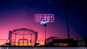 霓虹傍晚