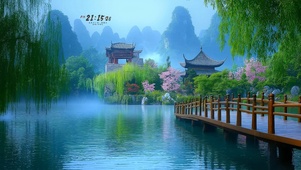雨季西湖