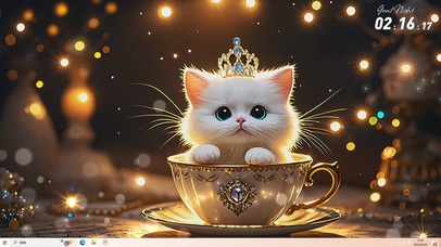 我的茶杯贵族小猫咪