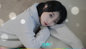 清纯美女的凝望