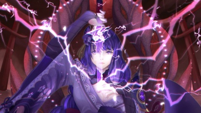 二次元紫电美少女