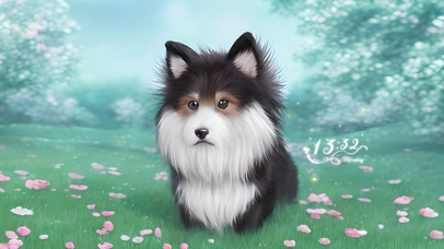 可爱的狗狗