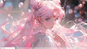 美少女的惊艳