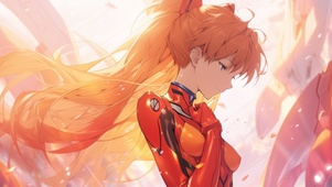 樱花下的机甲少女