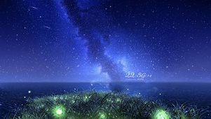 治愈唯美星空之夜