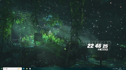 护眼树木 桌面主题