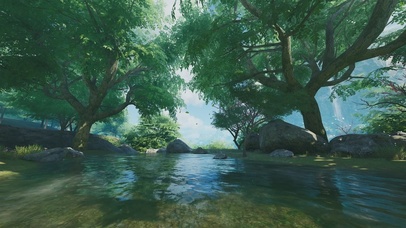 4K治愈高山流水