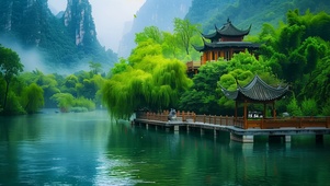 4k桂林山水