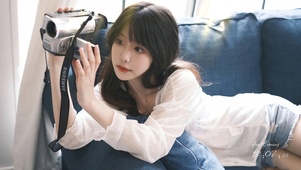 超清摄影居家女孩