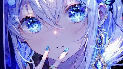 少女眼底星河滚烫