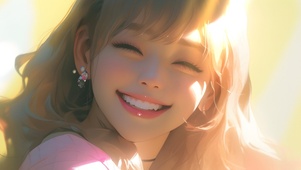 4k元气甜美少女