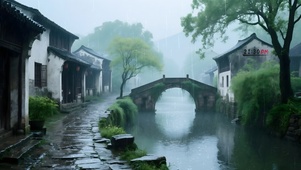 江南烟雨
