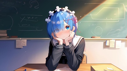 忧愁的蕾姆学妹