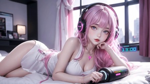 电竞可爱女孩