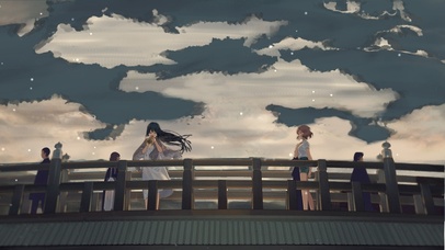 两个孤独的小女孩