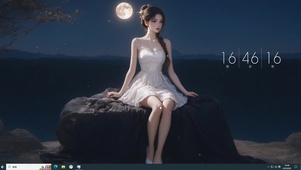 月夜美少女