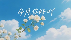 四月你好